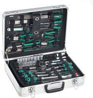 BrüDer Mannesmann Werkzeugkoffer 108-Teilig Alu Werkzeug Set M29075