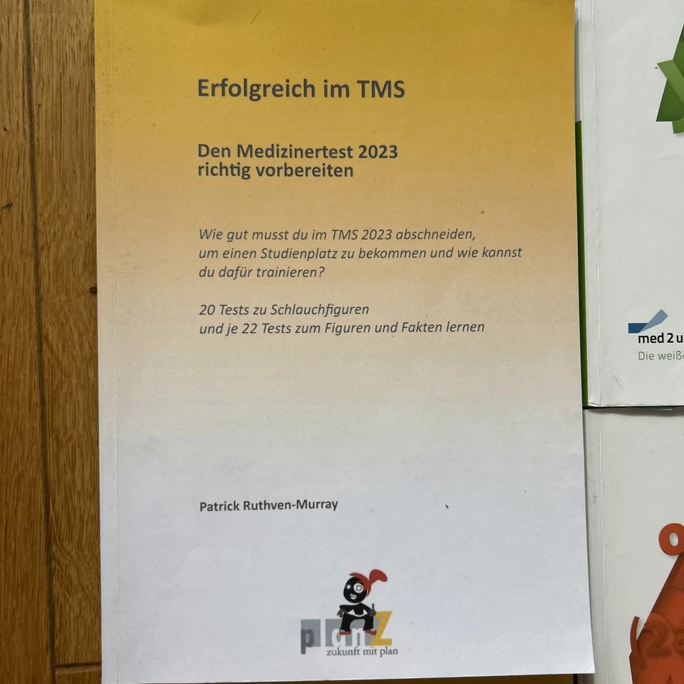 Med 2 University TMS EMS 2023 Komplett 1-7 + K + Testsimulation + Medizinertest - Bild 2 von 4