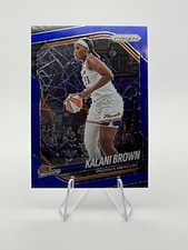 2025 Panini Prizm WNBA - Kalani Brown -Blue Velocity Prizm #55- Phoenix Mercury
