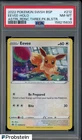 2022 Pokemon SWSH BSP Astral Radiance Three Blister #212 Eevee Holo PSA 8