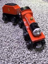 James Wooden Train Tender HBK 12 Thomas Red