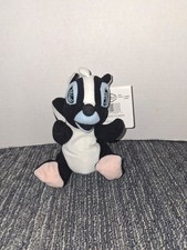 Vintage "Flower" Skunk from Bambi Movie Bean Bag 6" Plush Disney Store
