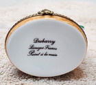 Limoges Dubarry Teddy Bear with Sailboat Pient Main Trinket Box. — photo 7