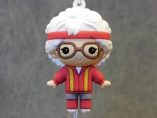 Golden Girls NEW * Aerobics Sophia Clip * Series 5 Blind Bag Monogram Key Chain