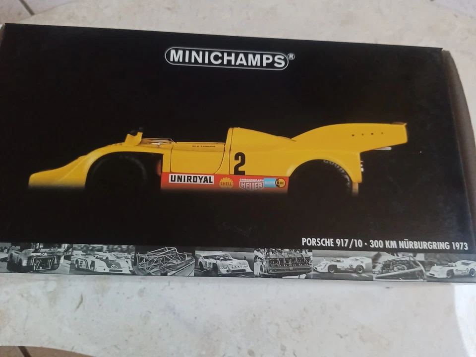 MINICHAMPS 1/18 PORSCHE 917/10 300 Km Nürburgring 1973 #2 - Immagine 2 di 4