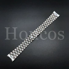 PRESIDENT SILVER WATCH BAND BRACELET FITS FOR ROLEX DATEJUST 20MM STAINLESS ST