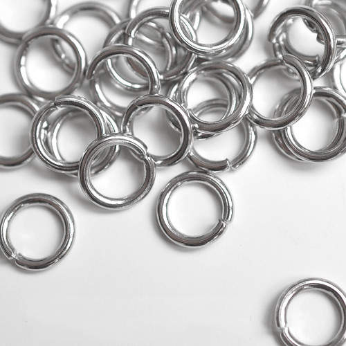 100 uds./ Ø 5,5 y 8 x 1 mm de espesor acero inoxidable aglutinante-anillos de flexión ojales - Imagen 1 de 2