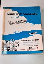 Airguide Manual Flight Training Handbook 1967 Airplane Monty Navarre