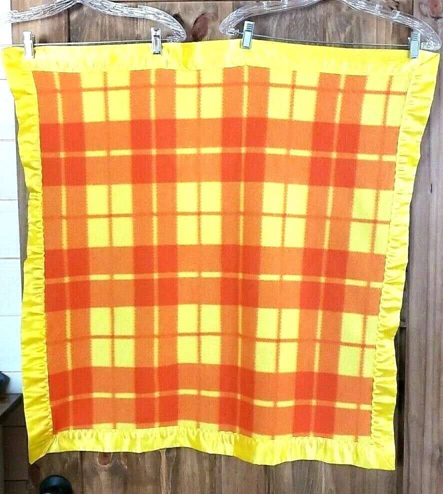 Orange hotsell baby blanket