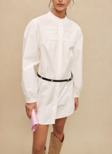 Maje NWT Short dress with voluminous sleeve Size US Small / FR 36 SALE PRICE