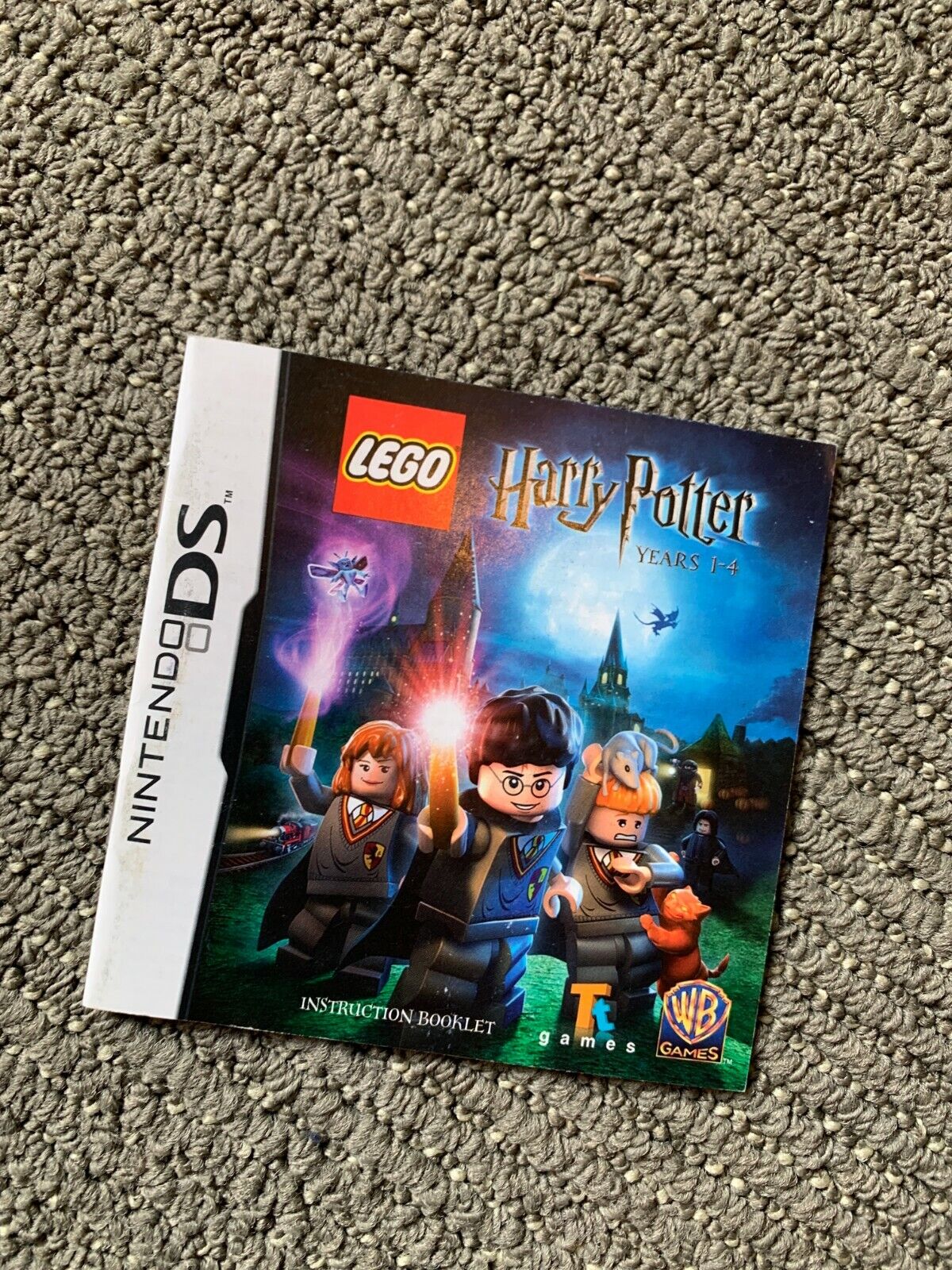 Lego Harry Potter Years 1-4 Nintendo DS Game + Orig Case, Manual & Insert  47875832831