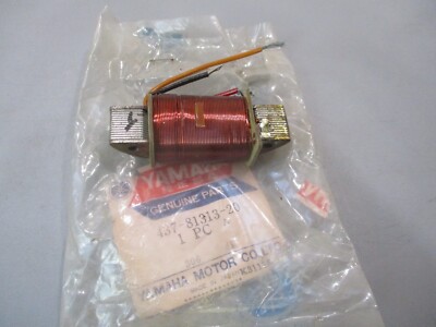 NOS Yamaha OEM Lighting Coil Assembly 1974-1975 DT100 437-81313-20