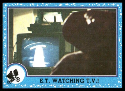 E.T. The Extra Terrestrial 1982 Topps Movie Card #30 (NM)