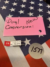 RC CRYSTAL {{DUAL CONVERSION}} RX / 72.370 / CH29 PreOwned / Works USA Shipped