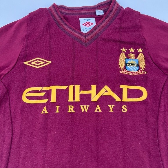 Silva #21 Manchester City 2012/2013 Away ORIGINAL Umbro Rare