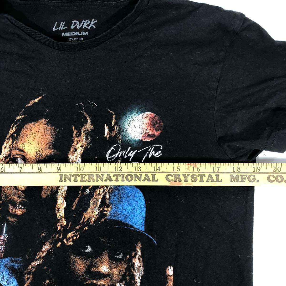 Lil Durk Only The Family OTF T-Shirt Adult Medium Rap Tee Black