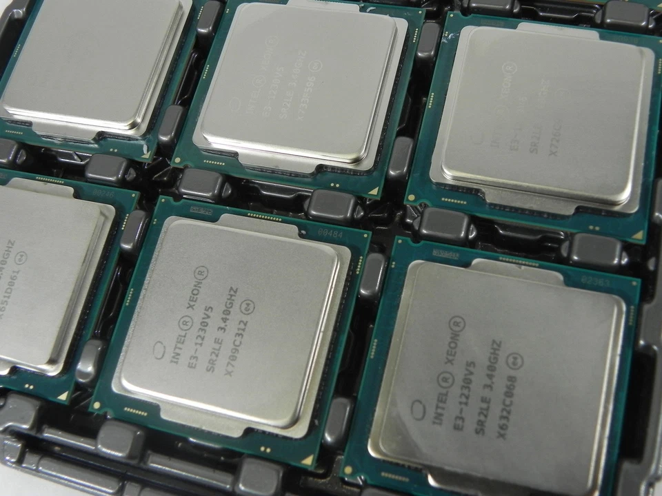 LOTE DE 21 PROCESSADORES INTEL Xeon E3-1230 V5 (Quad-Core, 8M Cache, 3.40GHz) - SR2LE - Imagem 2 de 4