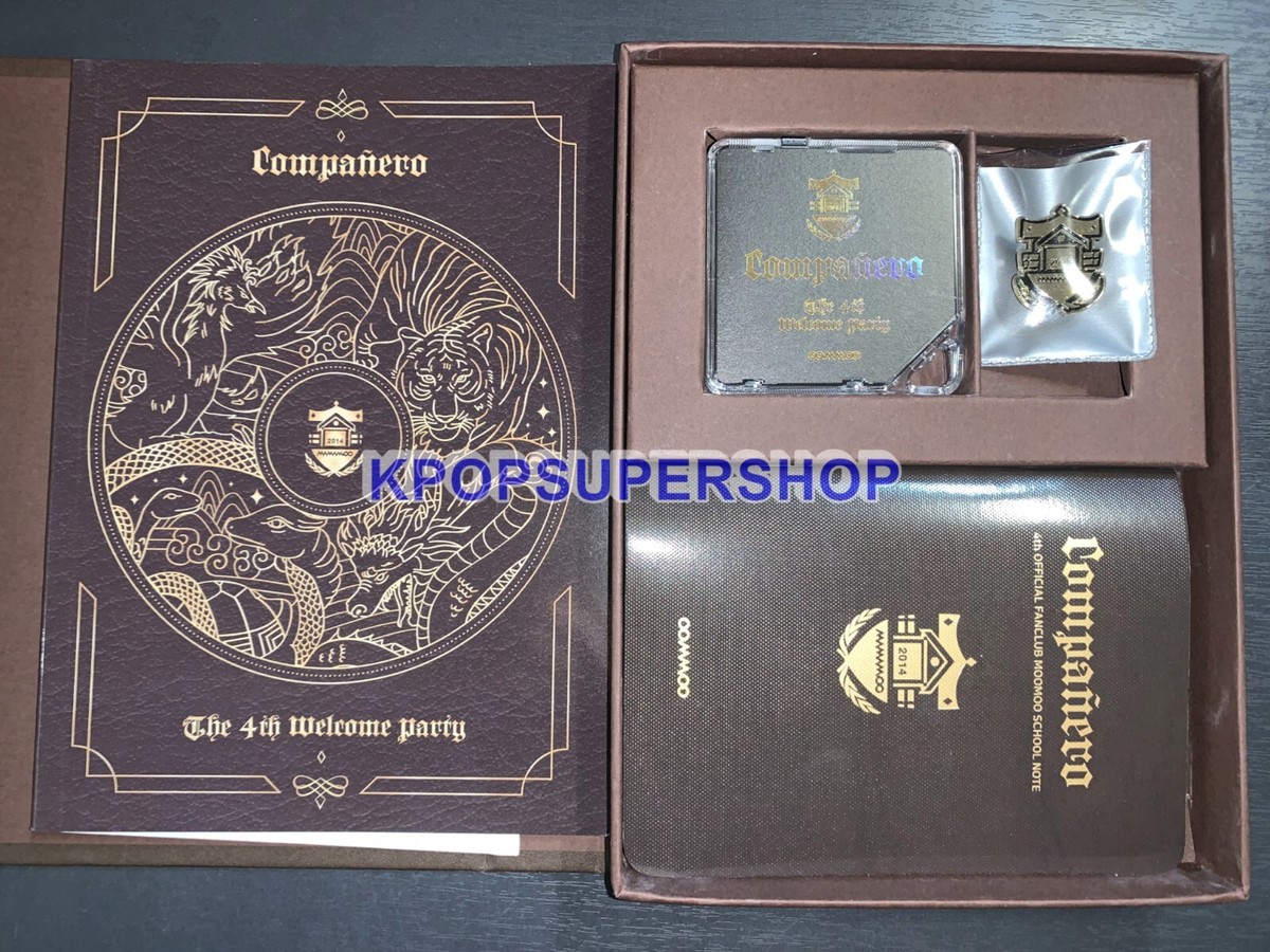 Mamamoo 4th Official Fan Club Kit Companero Compañero Complete