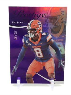 2023 Panini Prestige #338 Garrett Williams Rookie Purple /99 Arizona Cardinals