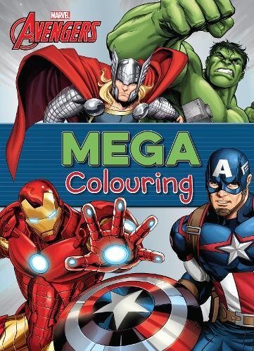 Marvel Avengers Assemble Mega Colouring,Parragon Books Ltd