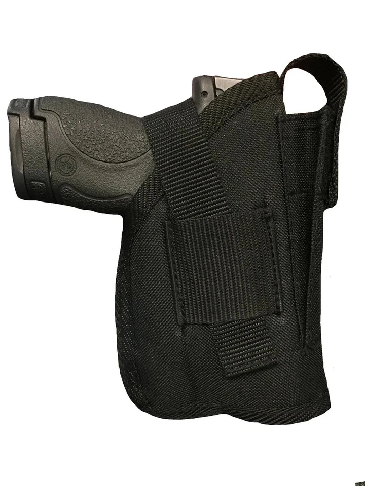 Inside Pants IWB Gun Holster with Mag Pouch for Smith & Wesson M&P  Shield 40,45 - Image 3 of 3