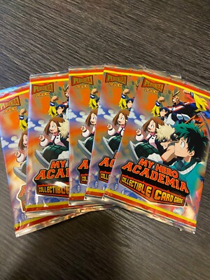 My Hero Academia CCG TCg Plus Ultra Pack Series 1.0 x5