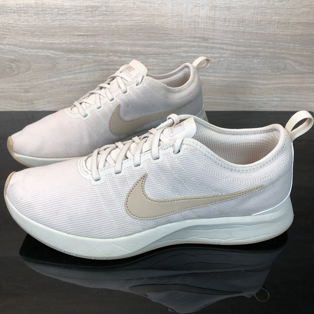 Nike Racer Women&#039;s Size 9.5 Running Sneaker Tan Beige 917682-008 | eBay