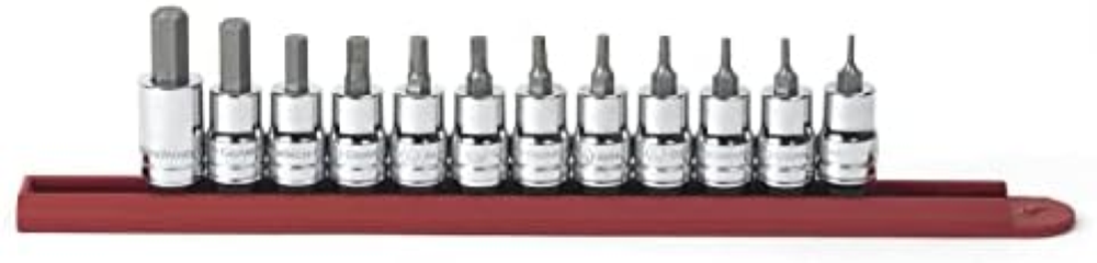 GEARWRENCH Set di chiavi a bussola esagonali SAE - 80581, 12 pezzi