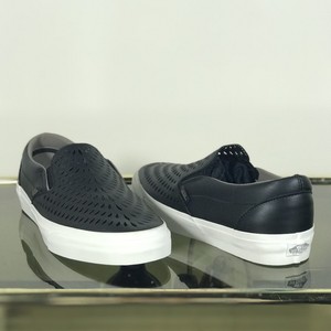 perforated leather vans