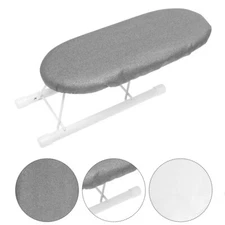 Folding Iron Table Padded Sleeve Ironing Board Tabletop Ironing Sleeve Board