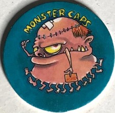 UK WORLD CAPS FEDERATION MAD MONSTER CAPS No 30 Rare Collectable from 1995 New