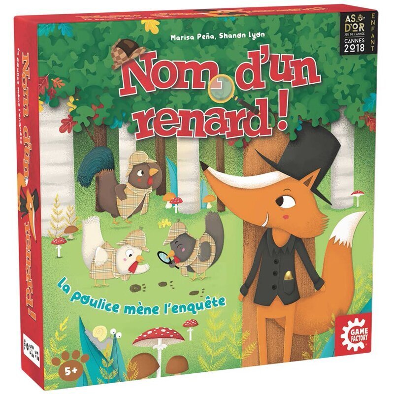 Nom d'un Renard jeu de société Atalia pour éviter les disputes d'enfants