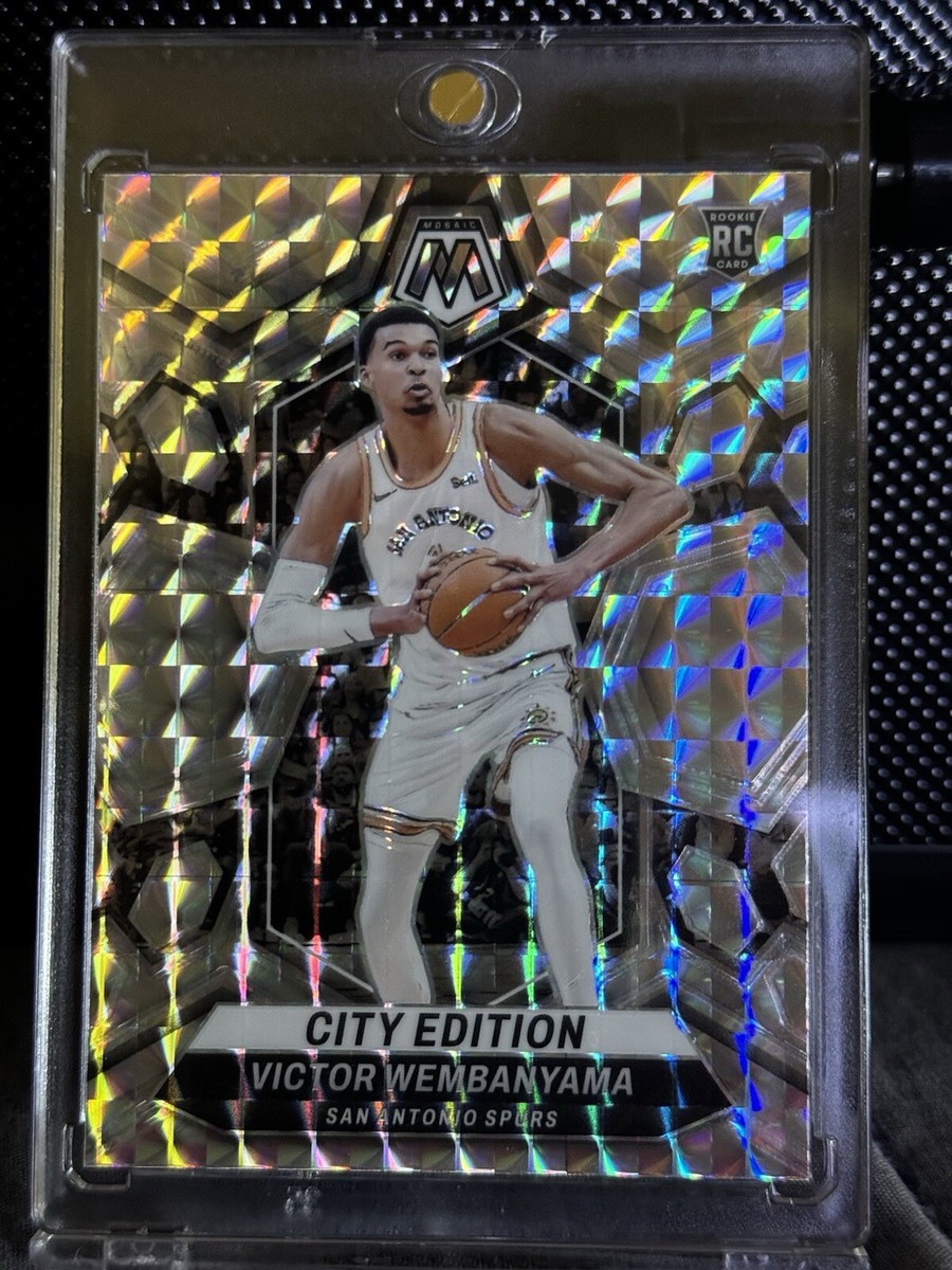 ウェンバンヤマ ゲームジャージ(2023 CITY)L Victor Wembanyama 2023 Select #288 Courtside Blue Tectonic