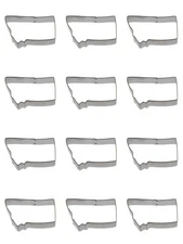 1 Dozen (12 pieces) Montana Cookie Cutter 3 in Metal Party Favors USA
