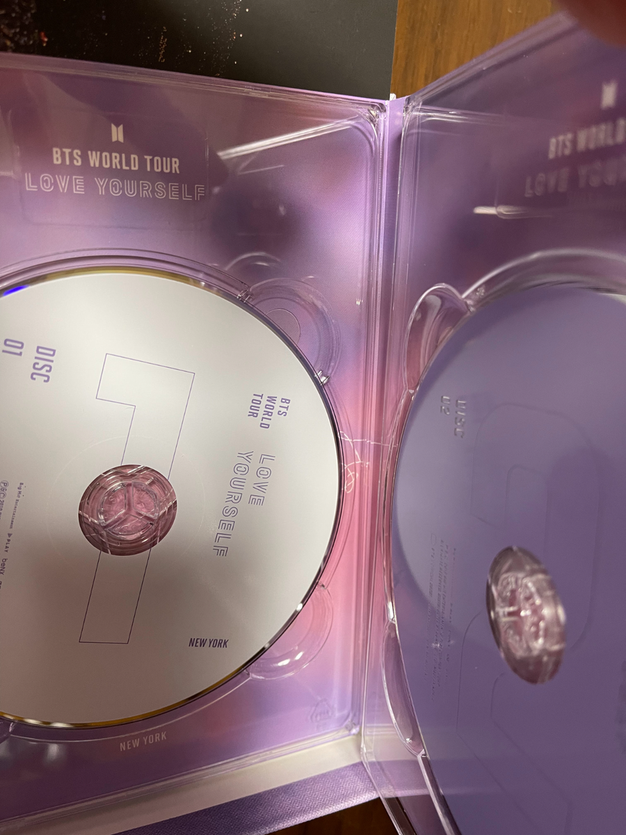 BTS Jungkook Love Yourself World Tour New York DVD Official BTS Jungkook Love Yourself World Tour New York DVD Official
