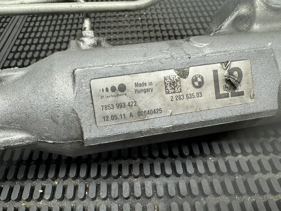 11-16 BMW 535i 550i GT 750 XDRIVE GENUINO DIRECCIÓN ASISTIDA BARRA DE CAMBIOS Y PIÑÓN OEM Foto 2 de 4