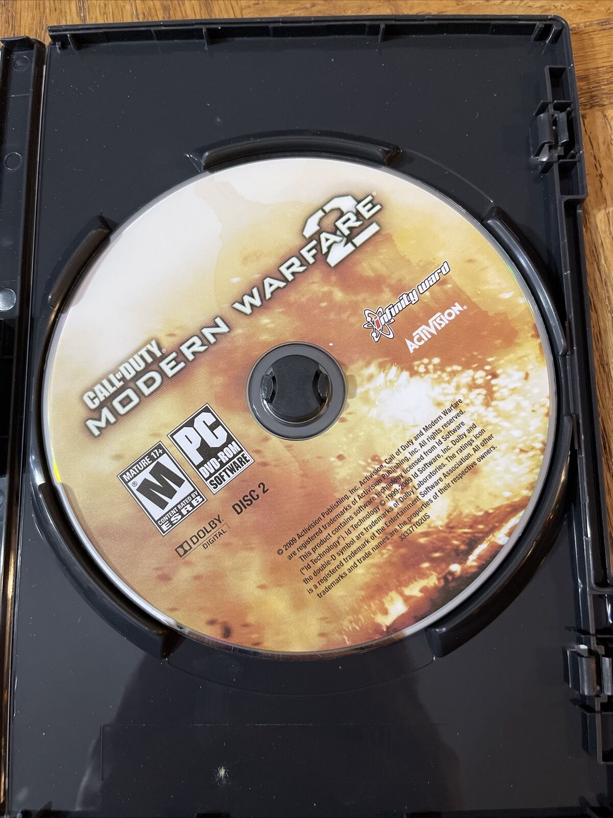 Just 70MB of Data Contained on the Modern Warfare 2 Disc