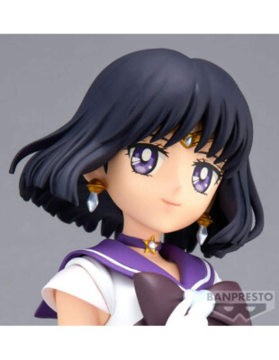 BANPRESTO SAILOR MOON ETERNAL MOVIE SUPER SATURN GLITTER & GLAMOURS STATUE P