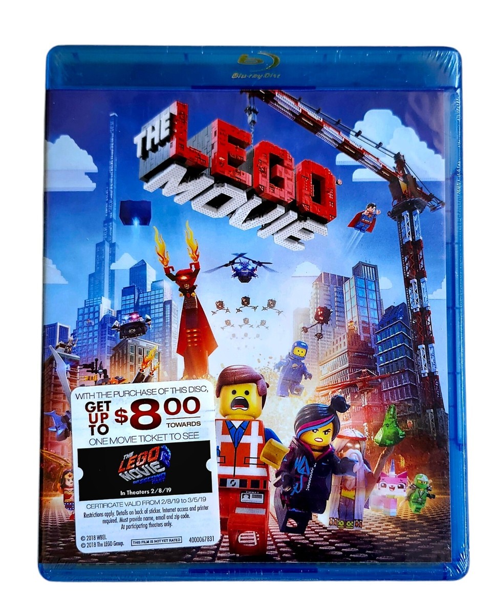 Cast Lego Movie Showtime The Lego Movie (Blu-ray), image size:973x1200