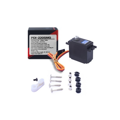 MJX14210/14209 Riaaria 1/12 14 RC auto PDI-2205MG 4,6KG 22G servo digitale - Foto 4 di 4