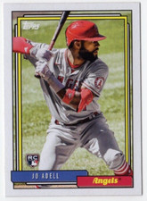 2021 Topps Update Series Jo Adell #T92-5 Rookie 1992 Redux Los Angeles Angels