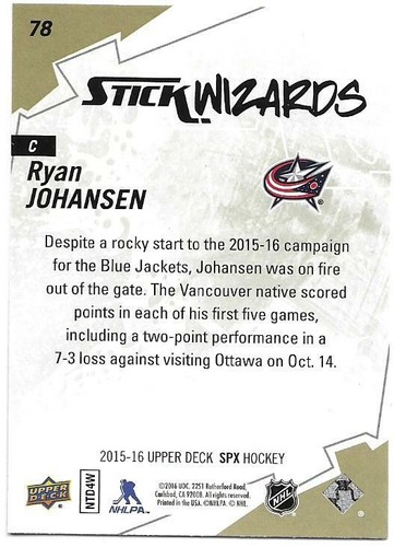 "Asistentes con palo de hockey 2015-16 cubierta superior SPX ""Tú eliges/elige de la lista""" - Imagen 8 de 20