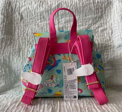 Disney Parks LOUNGEFLY TOY STORY Summer Splash Mini Backpack 