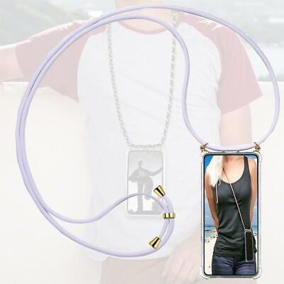 Schutzhülle Für Samsung Galaxy A70 A70s Kordel Band Handy Kette Tasche Hülle