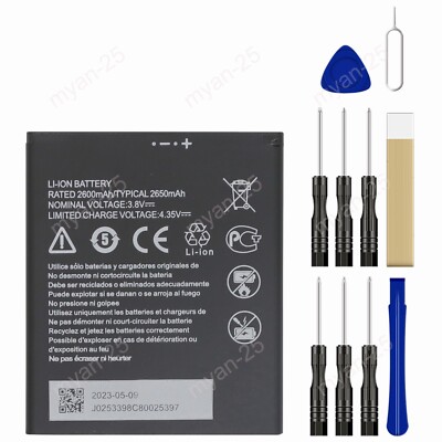 For ZTE Blade L210 Replacement Battery Li3826T43P4h695950 2600mAh + Tools