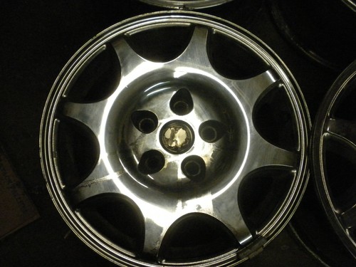 1993-1997 Eagle Vision 16" Chrome Alloy Wheel Rim 8 Spoke Factory OEM - Picture 3 of 9