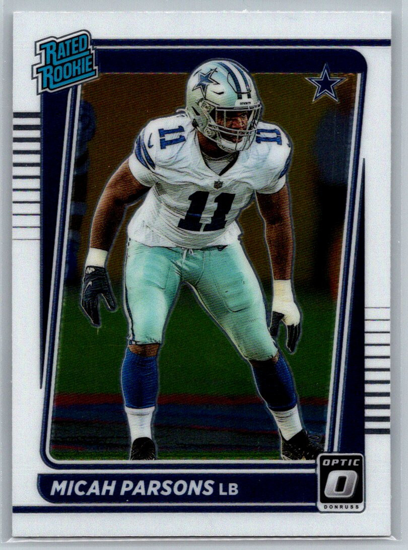 2021 Donruss Optic Micah Parsons Rookie Dallas Cowboys #245 TC1376