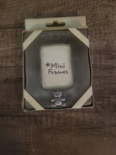 Pewter Picture Frame - Mini Baby Picture Frame 2x3