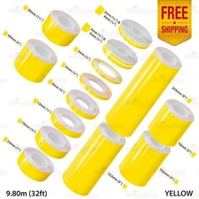 PinStriping Pin Stripe Adhesive Tape Car Styling Line Decal Vinyl Sticker YELLOW