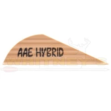 AAE Archery Hybrid HP Vanes - Sand - 50pk - HYHPSD50